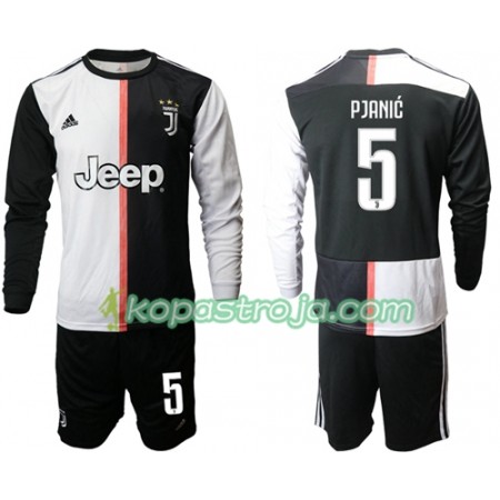 Billiga Fotbollströjor Juventus Pjanic 5 Barn Hemma tröja 2019/20 Långärmad